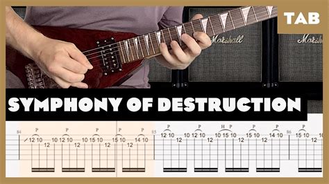  Symphony of Destruction 融合了狂暴的雙吉他與哀傷的旋律